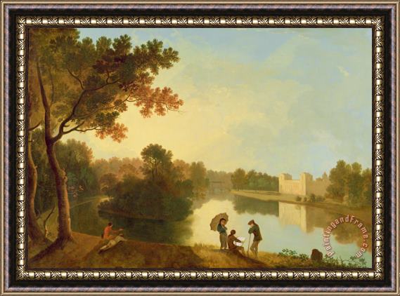 Richard Wilson Wilton House from the South-east Framed Print