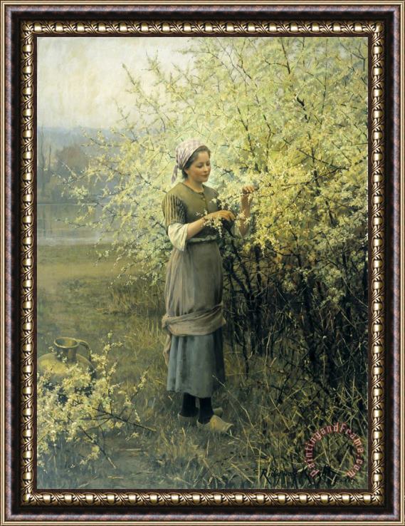 Ridgway Knight Springtime Framed Painting