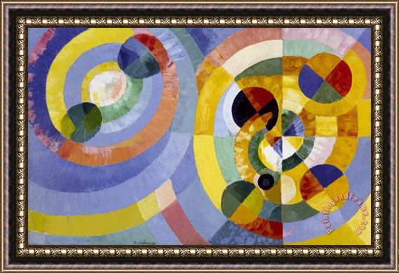 Robert Delaunay Circular Forms (formes Circulaires) Framed Painting