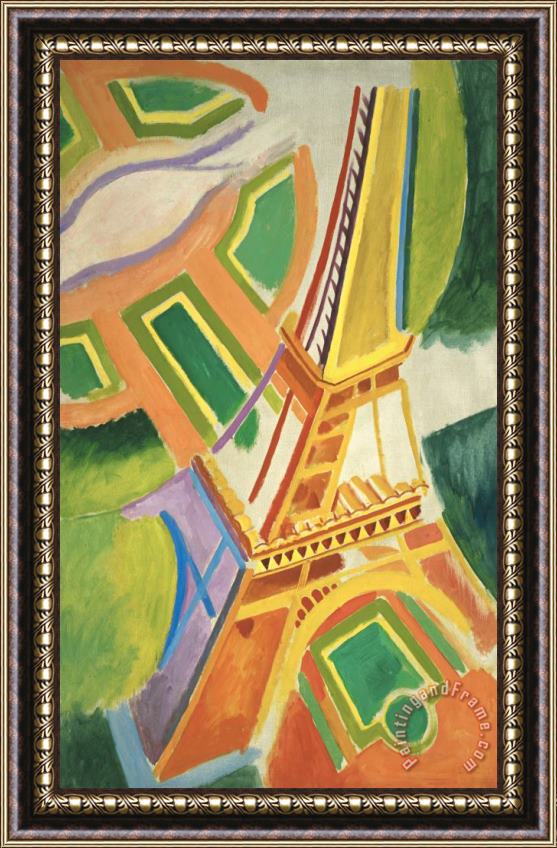 Robert Delaunay Eiffel Tower Framed Print
