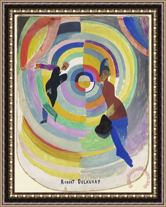 Robert Delaunay Political Drama Framed Painting