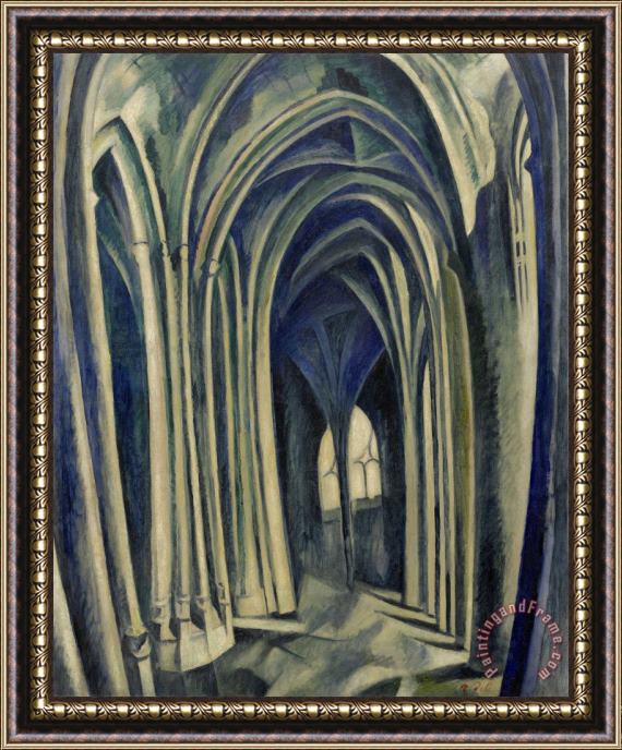 Robert Delaunay Saint Severin No. 3 Framed Painting
