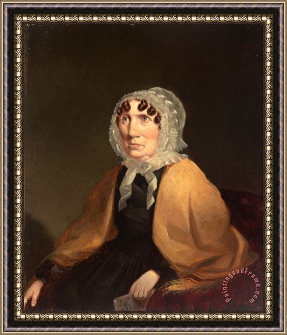 Robert Dowling Elizabeth, Mrs Henry Dowling Framed Painting