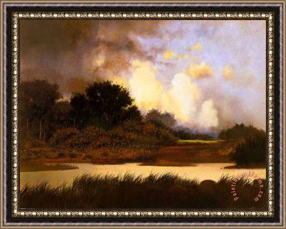 Robert Foster Dawn Sky Framed Painting