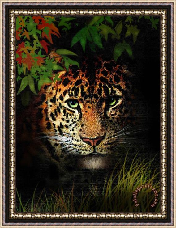 Robert Foster Leopard Framed Print