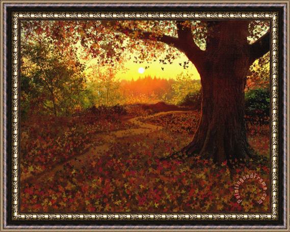 Robert Foster Tree Leaves Framed Print