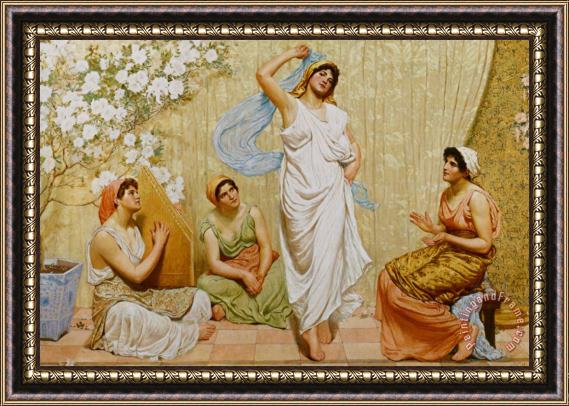 Robert Fowler The Dance of Salome Framed Painting