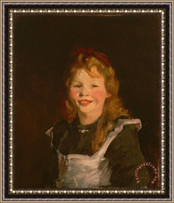 Robert Henri Dutch Girl Framed Painting