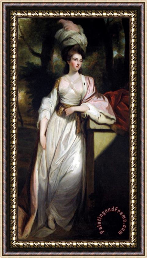 Robert Smirke Lady Mary Isabella Somerset Framed Painting