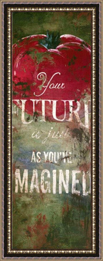 Rodney White Your Future Framed Painting