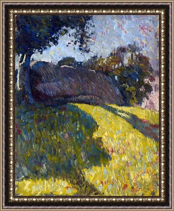 Roland Wakelin The Outcrop Framed Painting