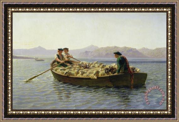 Rosa Bonheur Rowing Boat Framed Print