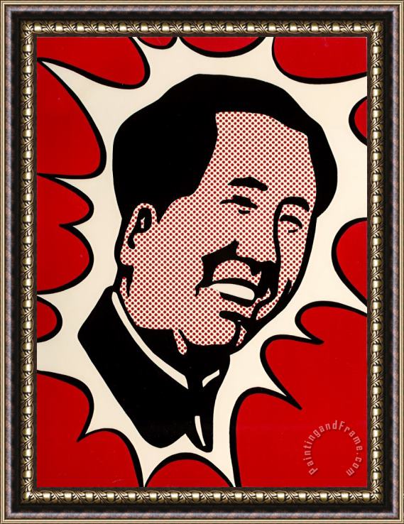 Roy Lichtenstein Mao, 1971 Framed Print