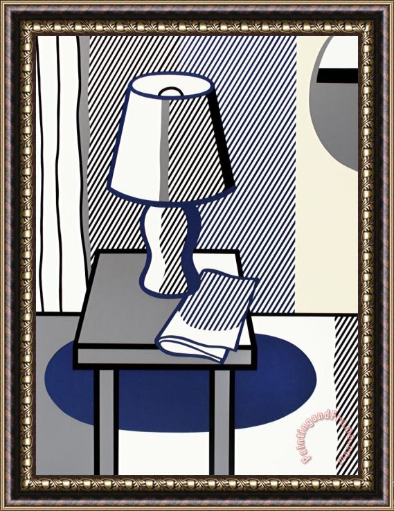 Roy Lichtenstein The Poetry Project Symposium Poster, 1988 Framed Print