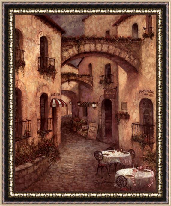 Ruane Manning Buon Appetito II Framed Painting