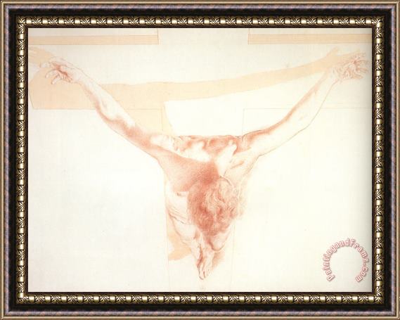 Salvador Dali Christ in Perspective Framed Painting