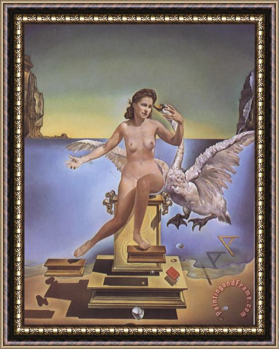 Salvador Dali Lada Atomica 1949 Framed Painting