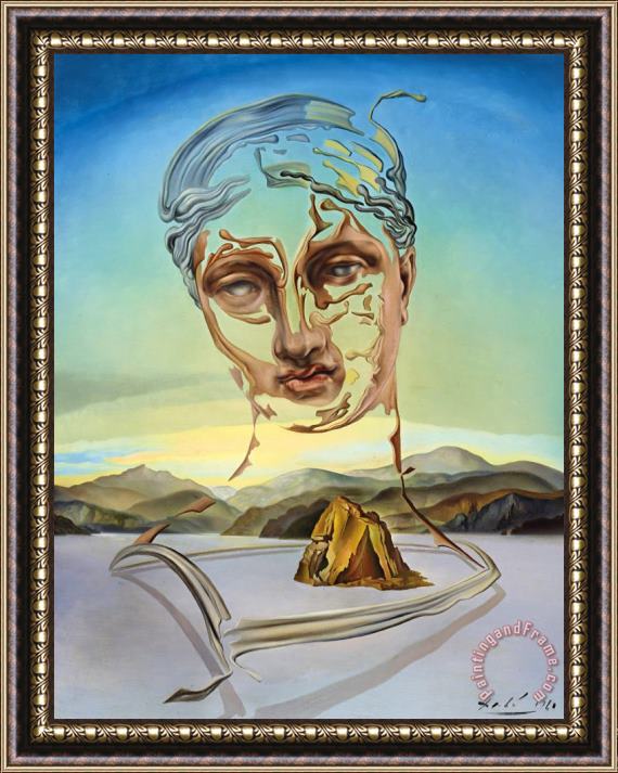 Salvador Dali Naissance D'une Divinite, 1960 Framed Painting