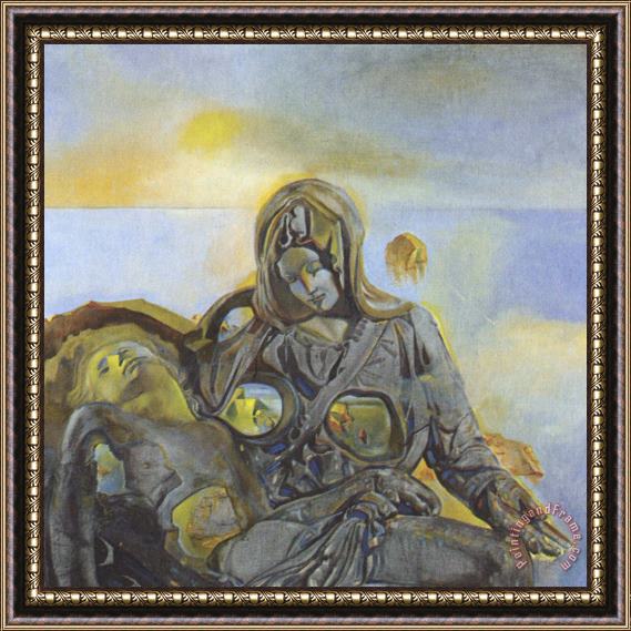 Salvador Dali Pieta 1 Framed Painting