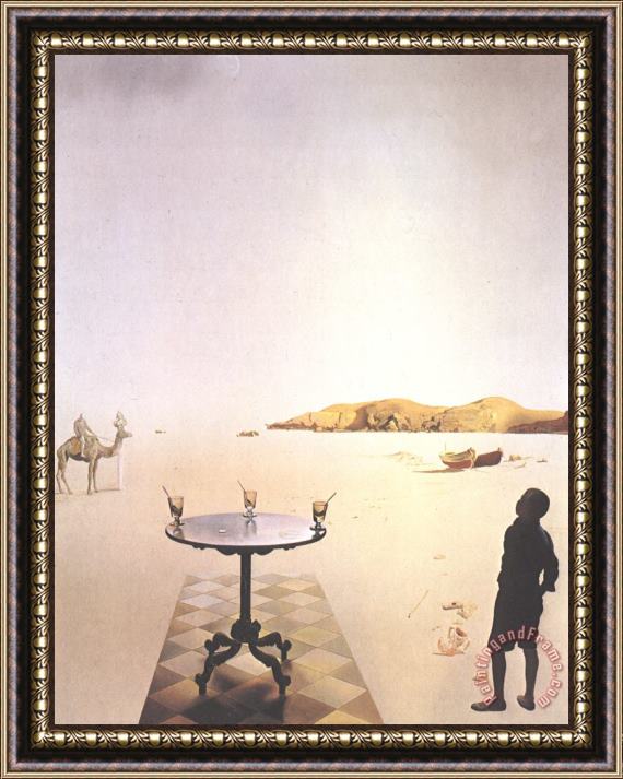 Salvador Dali Sun Table Framed Painting