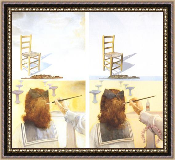 Salvador Dali The Chair Framed Print