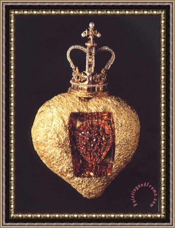 Salvador Dali The Royal Heart Framed Painting