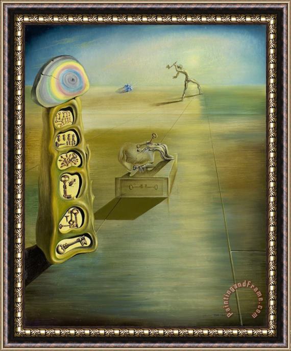 Salvador Dali Untitled (surrealist Composition), 1930 Framed Painting