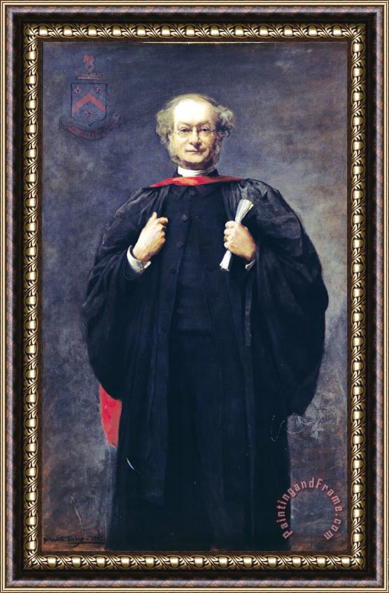 Samuel Melton Fisher The Reverend A. J. Carver Framed Painting