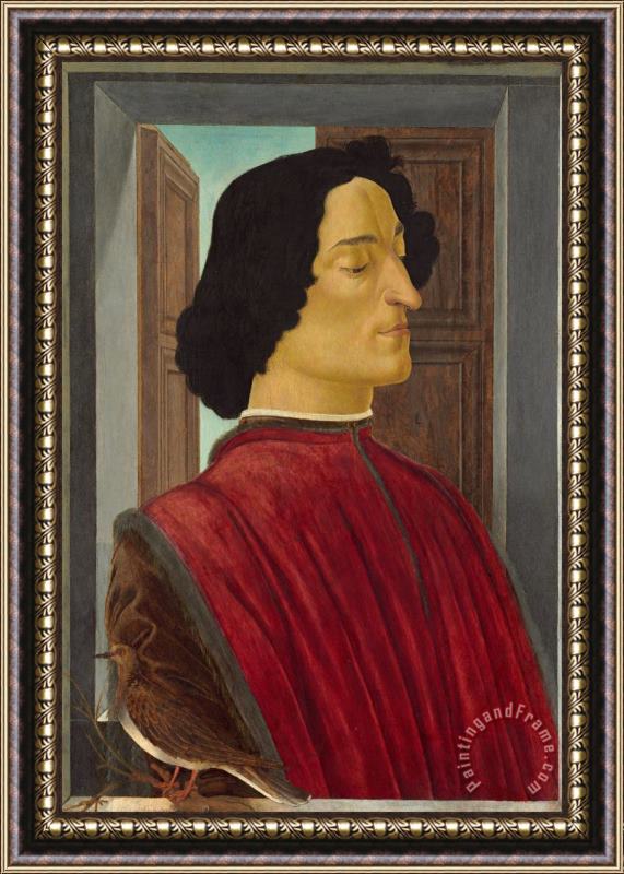 Sandro Botticelli Giuliano De Medici Framed Print