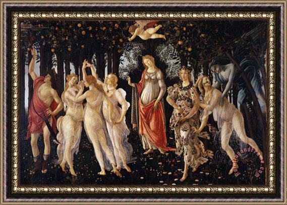Sandro Botticelli Primavera Framed Print