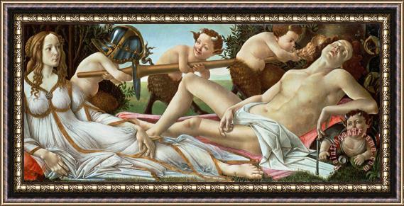Sandro Botticelli Venus and Mars Framed Print