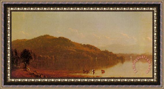 Sanford Robinson Gifford Mount Merino Framed Painting