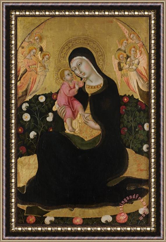 Sano di Pietro Madonna of Humility Framed Painting
