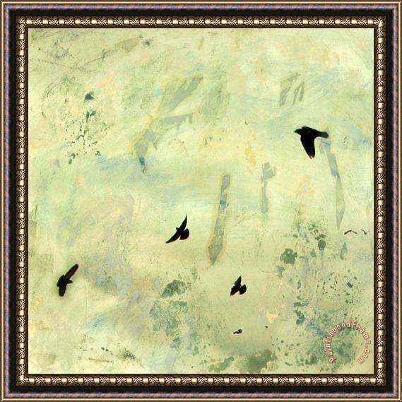 Sara Abbott I'll Fly Away II Framed Painting