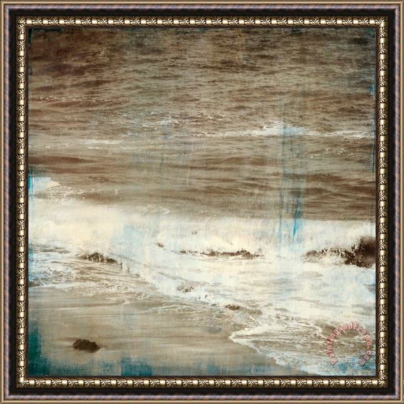 Sara Abbott Sea Breeze III Framed Painting