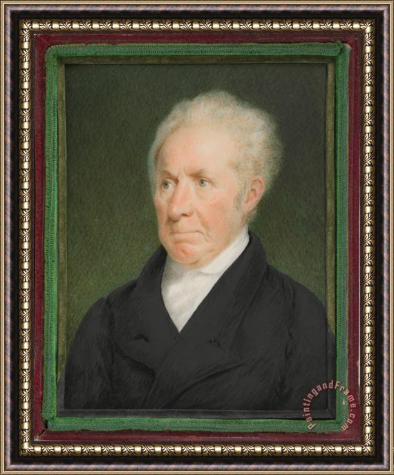 Sarah Goodridge Gilbert Stuart Framed Painting