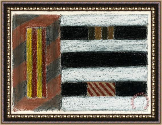 Sean Scully Untitled Framed Painting