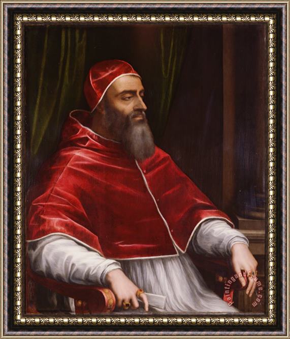 Sebastiano del Piombo Sebastian Clement Vii Framed Print