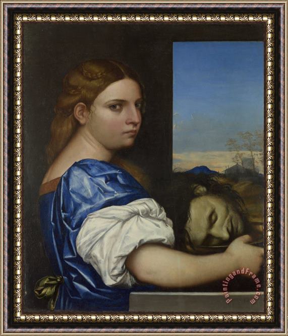 Sebastiano del Piombo The Daughter Of Herodias Framed Print