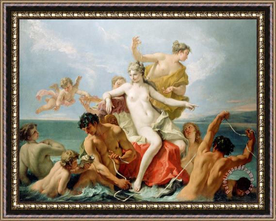 Sebastiano Ricci Triumph of The Marine Venus Framed Print