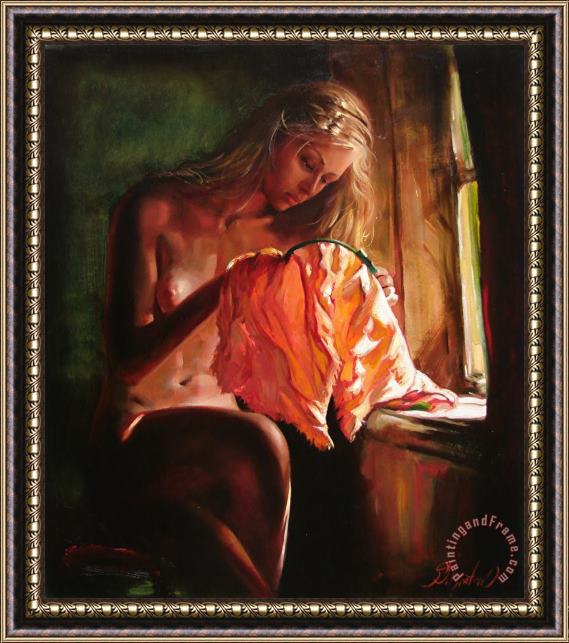 Sergey Ignatenko Cinderella Framed Painting