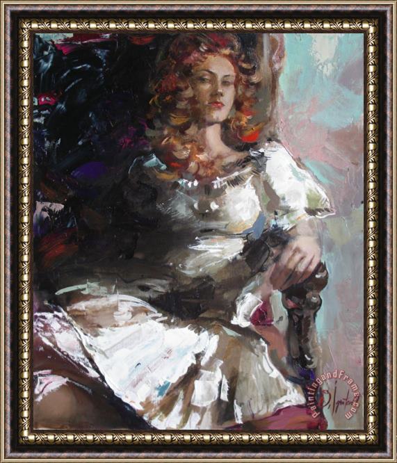 Sergey Ignatenko Countess Framed Painting