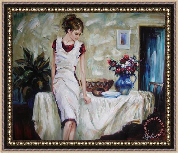 Sergey Ignatenko Just the next day Framed Painting