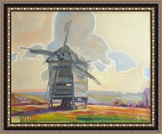 Sergey Ignatenko Mill Framed Painting