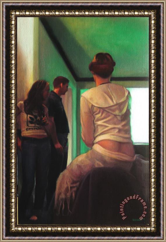 Shaun Downey Posture Framed Painting