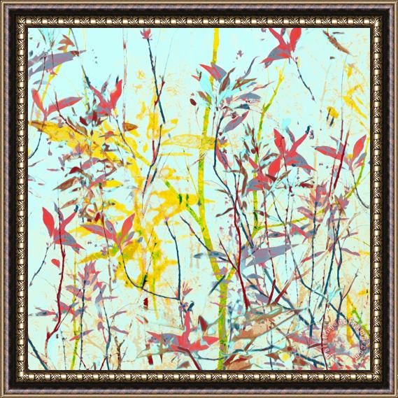 Sia Aryai Radiant Foliage II Framed Painting
