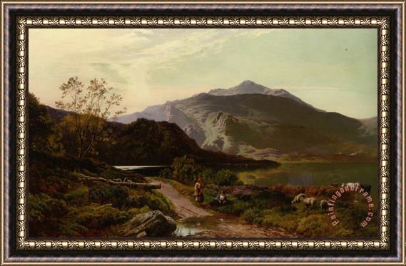 Sidney Richard Percy Rest on The Roadside Framed Painting