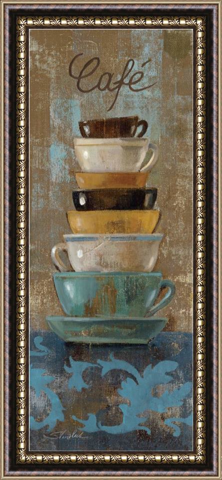 Silvia Vassileva Antique Coffee Cups I Framed Print