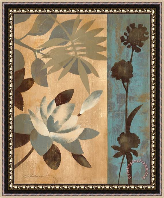 Silvia Vassileva Romantic Magnolias II Framed Painting