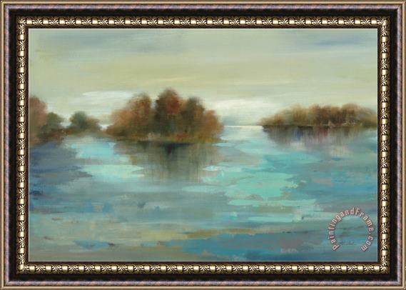 Silvia Vassileva Serenity on The River Framed Painting
